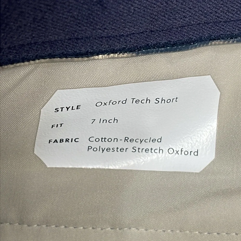 NWOT J.Crew Oxford Tech Shorts 7” Inseam W28